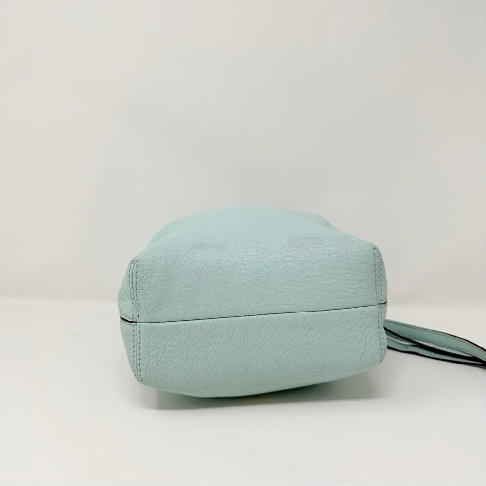 Kate Spade Grain Leather Mini Drawstring Bucket Crossbody Bag